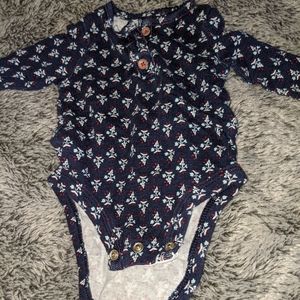 baby girl long sleeve onsie
